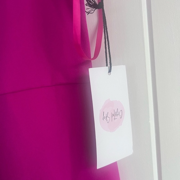 Crystal Sky Vibrant Pink Jumpsuit Size Medium NWT - Picture 2 of 4